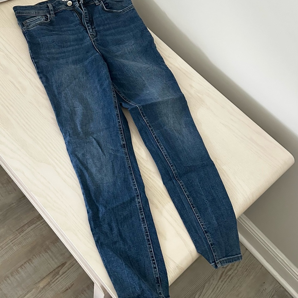 Zara skinny us 6 Classic Blue Women's Jeans